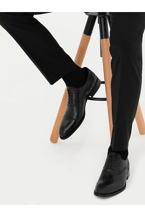 کفش کلاسیک مشکی مردانه پاشنه کوتاه (1 - 4 سانتی متر) Cacharel - کد 862470071