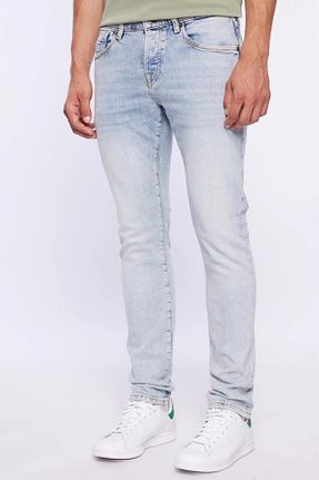 شلوار جین آبی مردانه پاچه تنگ Denim Trip - کد 830623220