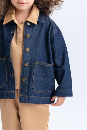 کاپشن آبی بچه گانه رگولار Cigit - کد 861360842