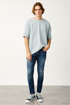 شلوار جین آبی مردانه پاچه تنگ Denim Trip - کد 446967928