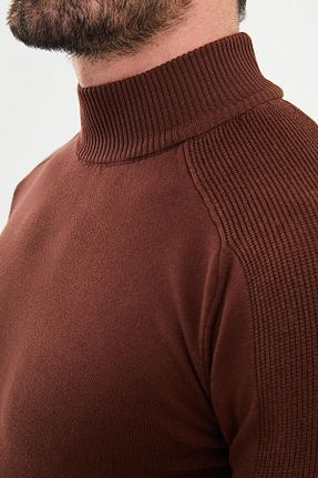 پلیور نارنجی مردانه ساده Mcr - کد 859932497
