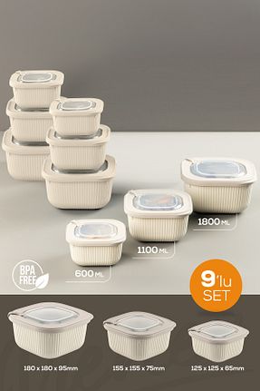 ظرف نگهداری بژ پلاستیک Vienev - کد 862569302