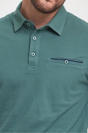 سوئیشرت سبز مردانه ساده ENQUE - کد 862539919