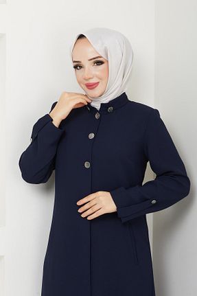 کلاه و ابایا سرمه ای زنانه پنبه پلی استر Günay Karaca - کد 862533868