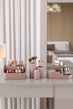 نظم دهنده جواهرات و آرایش فیروزه ای پلاستیک Pufwin Home - کد 118327264