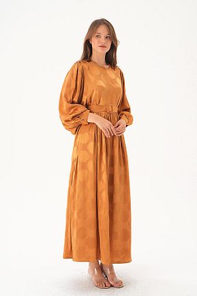 لباس حجاب قهوه ای زنانه Relaxed Rays - کد 846421541