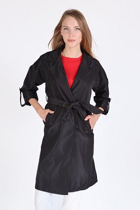 ترنچکت مشکی زنانه بدون آستر Rays - کد 857142849