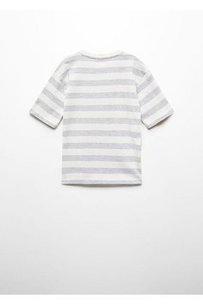 تیشرت طوسی بچه گانه رگولار MANGO Kids - کد 824219845