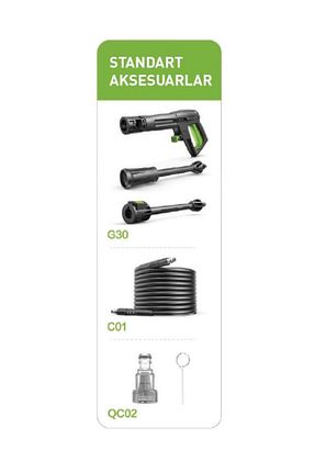 شستشوی فشار قوی 150 Bar POWER - کد 847899166