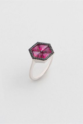 انگشتر نقره سفید زنانه زیرکن So Chic - کد 241759637