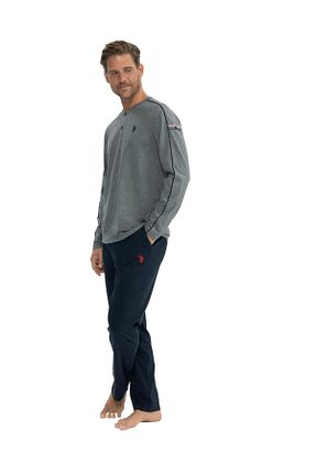 ست لباس راحتی طوسی مردانه ساده U.S. Polo Assn. - کد 862576132