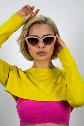 عینک آفتابی مشکی زنانه UV400 Rachel Paris - کد 673461545