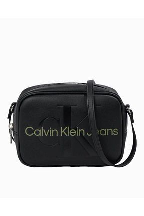 کیف دوشی مشکی زنانه پلی اورتان Calvin Klein - کد 807818481