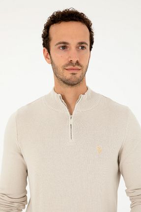 پلیور مشکی مردانه ساده U.S. Polo Assn. - کد 859385740