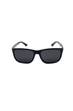 عینک آفتابی مشکی مردانه UV400 De Valentini - کد 819446948