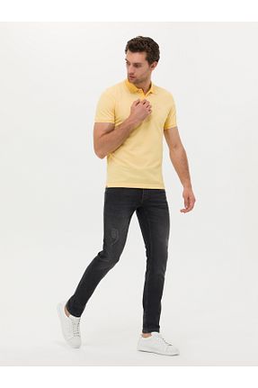 شلوار جین طوسی مردانه جین Cacharel - کد 862584940