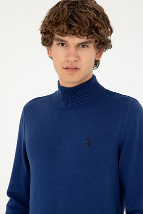 پلیور سرمه ای مردانه ساده U.S. Polo Assn. - کد 862587184