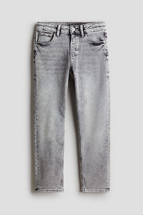 شلوار جین طوسی بچه گانه رگولار H&M - کد 862599168