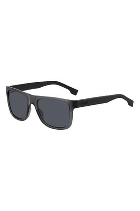 عینک آفتابی مشکی مردانه Hugo Boss - کد 857644661