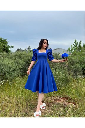 لباس سرمه ای زنانه بافتنی Genel Markalar - کد 728040015