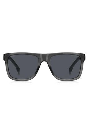 عینک آفتابی مشکی مردانه Hugo Boss - کد 857644661