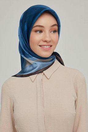 روسری سرمه ای İpek Tivil Armine - کد 316634696