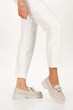 کفش کژوال بژ زنانه چرم مصنوعی PASSAGE SHOES - کد 862631883