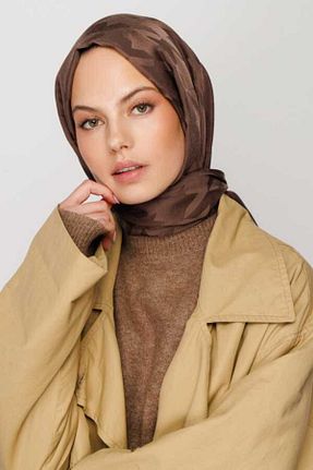 شال قهوه ای زنانه VALORSCARF - کد 862687885
