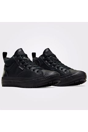 بوت / نیم بوت مشکی زنانه چرم مصنوعی Converse - کد 828929212