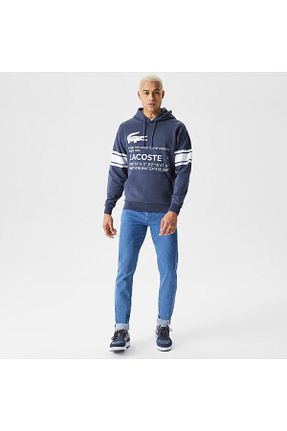 شلوار آبی مردانه پنبه ای Lacoste - کد 649003132
