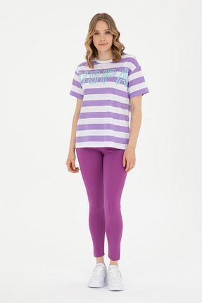 شلوار کرمگن بنفش زنانه اسلیم U.S. Polo Assn. - کد 829351950