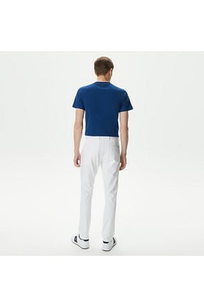 شلوار سفید مردانه پنبه ای Lacoste - کد 744131918