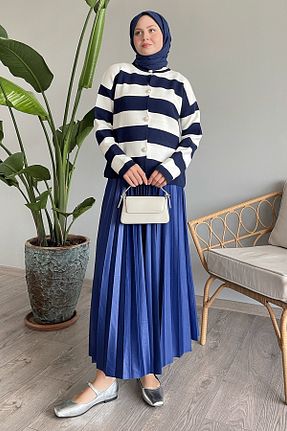 رویه حجاب سرمه ای زنانه اکریلیک InStyle - کد 852457500