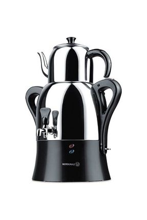 چای ساز مشکی KORKMAZ - کد 624996