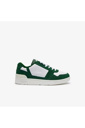 کفش اسنیکر سفید مردانه بند دار Lacoste - کد 837968355