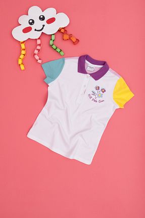 پولوشرت سفید بچه گانه پارچه U.S. Polo Assn. - کد 834787683