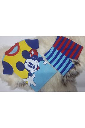 ست لباس راحتی رنگی بچه گانه پنبه ای DİSNEY - کد 862704686