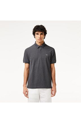 پولوشرت طوسی مردانه پنبه ای Lacoste - کد 820263961