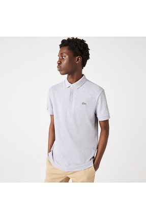 پولوشرت آبی مردانه پنبه ای Lacoste - کد 4760330