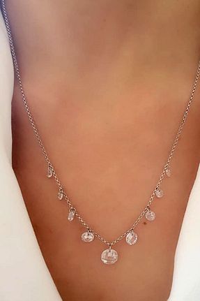 گردنبند نقره زنانه 925 عیار OSESHOP - کد 42659465