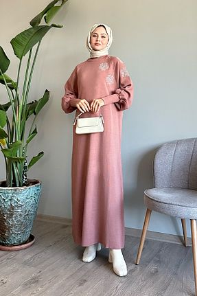 لباس حجاب صورتی زنانه رگولار InStyle - کد 862737705