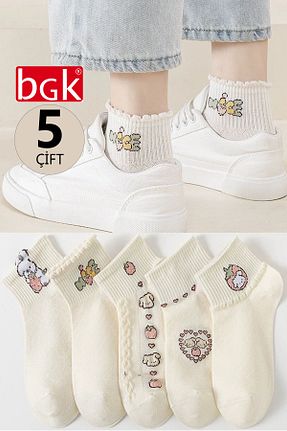 جوراب بژ زنانه پنبه ای BGK - کد 862464117