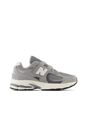 کفش اسنیکر طوسی بچه گانه بند دار New Balance - کد 862756276