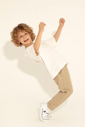 شلوار کرمگن بژ بچه گانه Comfort U.S. Polo Assn. - کد 832575681