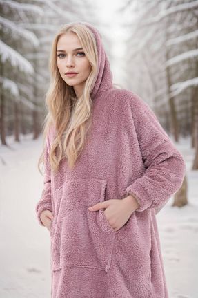 ست لباس راحتی قهوه ای زنانه ساده Genel Markalar - کد 784813082