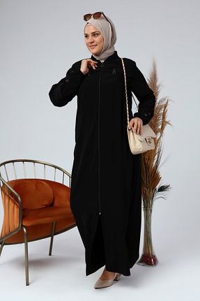 لباس حجاب مشکی زنانه سایز بزرگ Ferace - کد 637871640