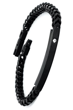 دستبند استیل (فولاد) مردانه استیل (فولاد) OSESHOP - کد 364587501
