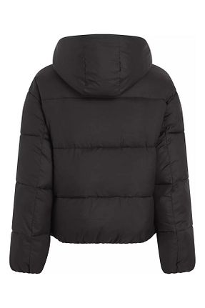 کاپشن مشکی زنانه پلی استر Calvin Klein - کد 862798269