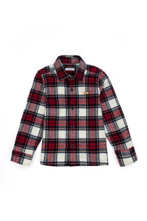 پیراهن زرشکی بچه گانه پارچه U.S. Polo Assn. - کد 834580983