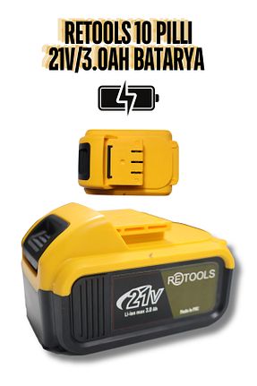 باتری لوازم برقی دستی RETOOLS - کد 862795806